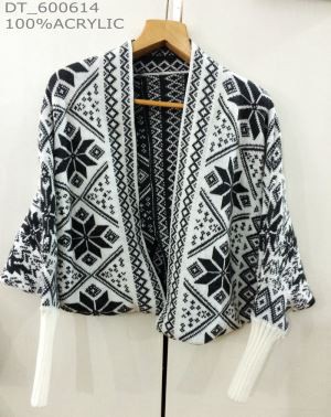 Jacquard Patró Poncho